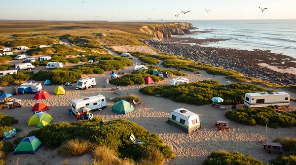 Les campings de la côte atlantique aux équipements variés