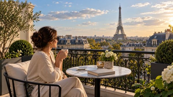Top hôtels à Paris offrant des terrasses privées pour un séjour unique
